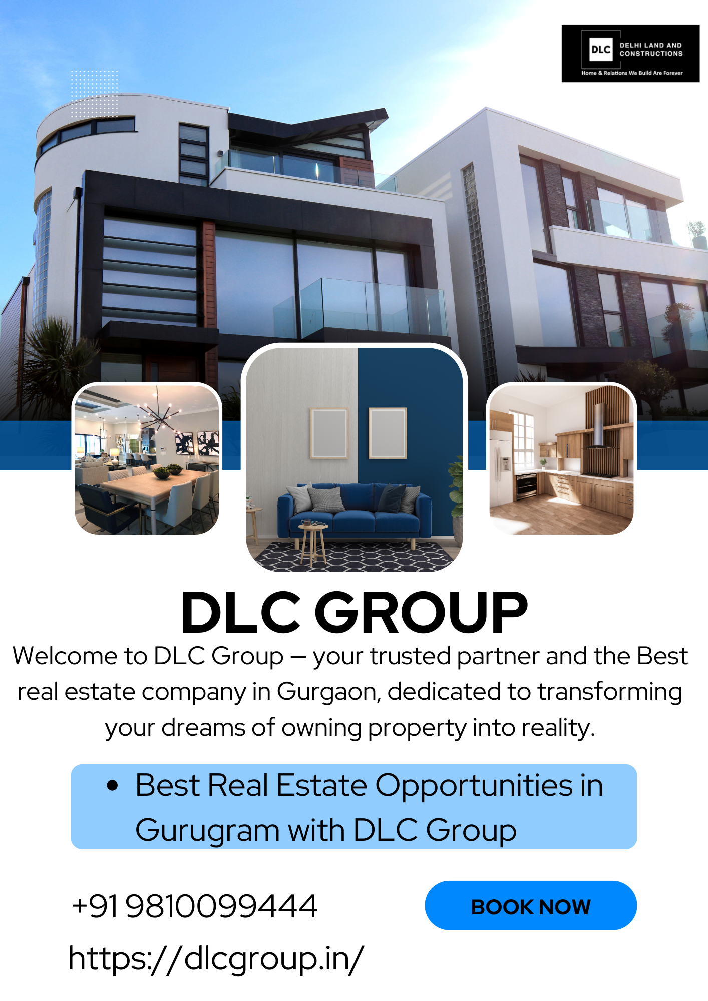 Discover the Best Real Estate Opportunities in Gurugram with DLC Group