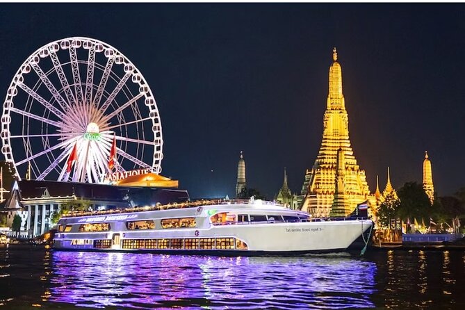Experience Bangkok at Night with the White Orchid Dinner Cruise