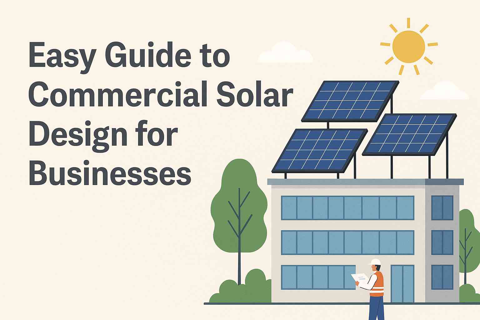 Easy Guide to Commercial Solar Design for Businesses