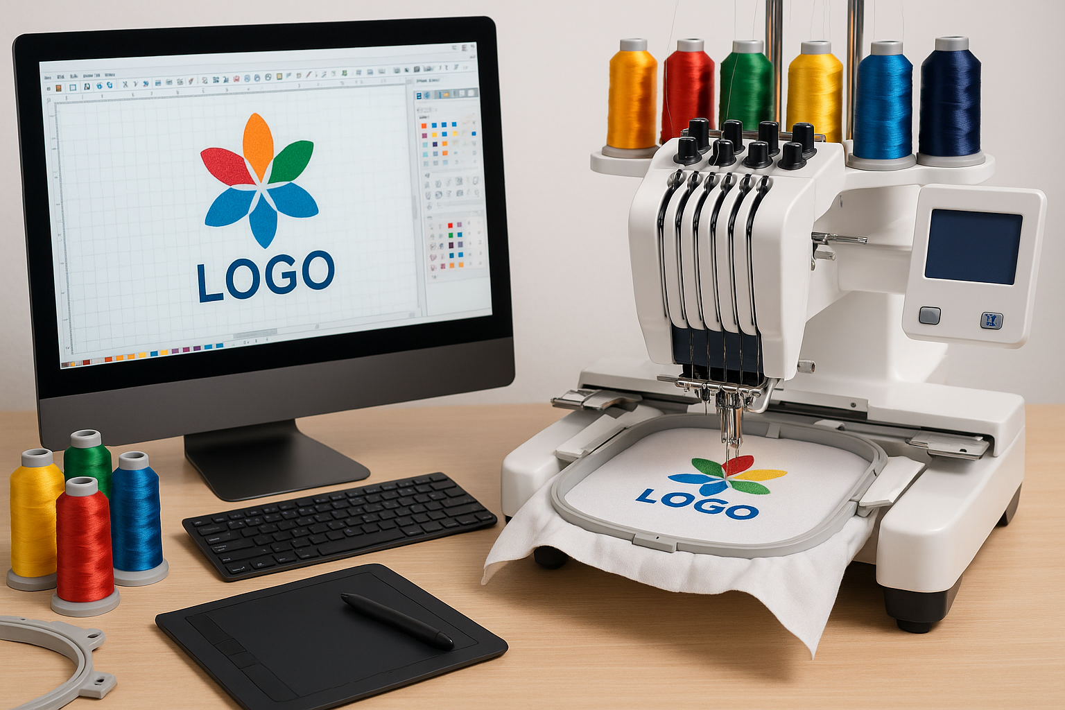 From Artwork to Stitches: How Digitized Files Bring Embroidery to Life