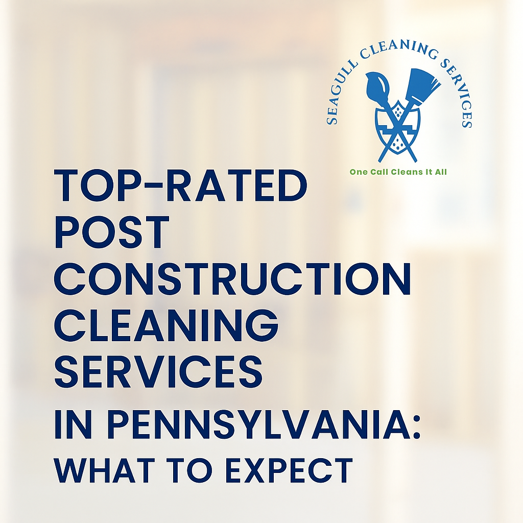 Top-Rated Post Construction Cleaning Services in Pennsylvania: What to Expect