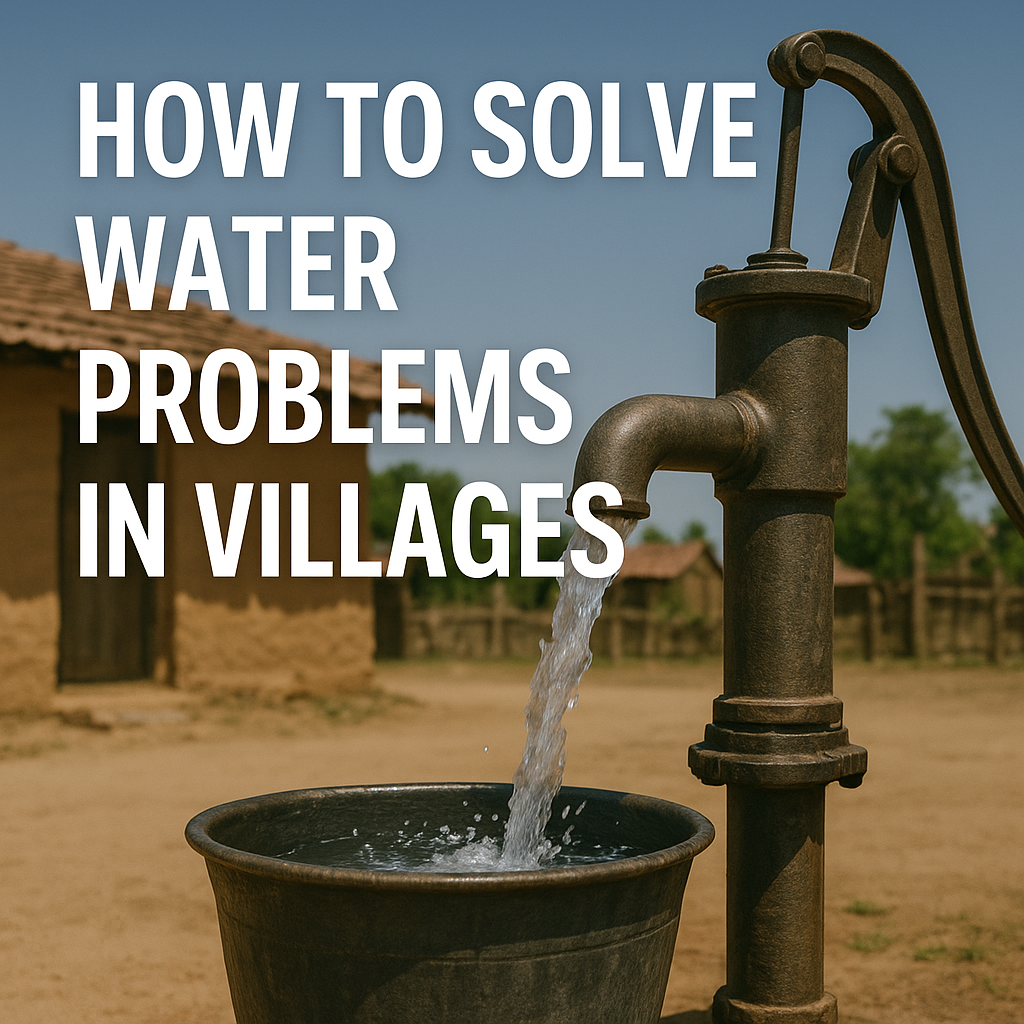 How to Solve Water Problems in Villages