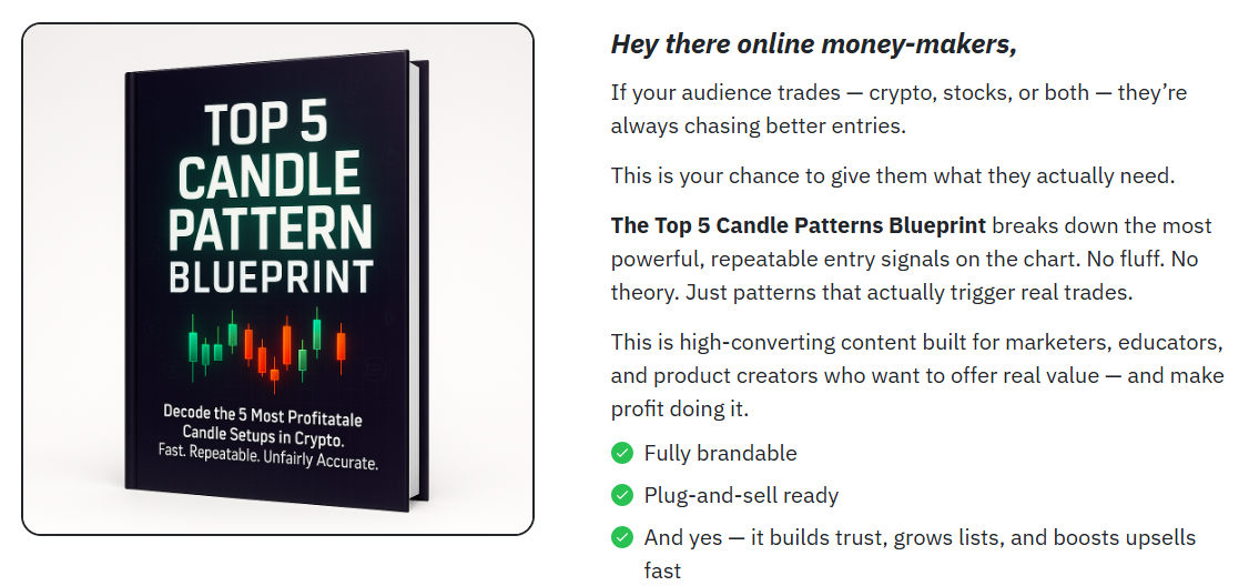 (PLR) Top 5 Killer Candle Patterns You Can't Ignore Review: A Practical Guide for Traders