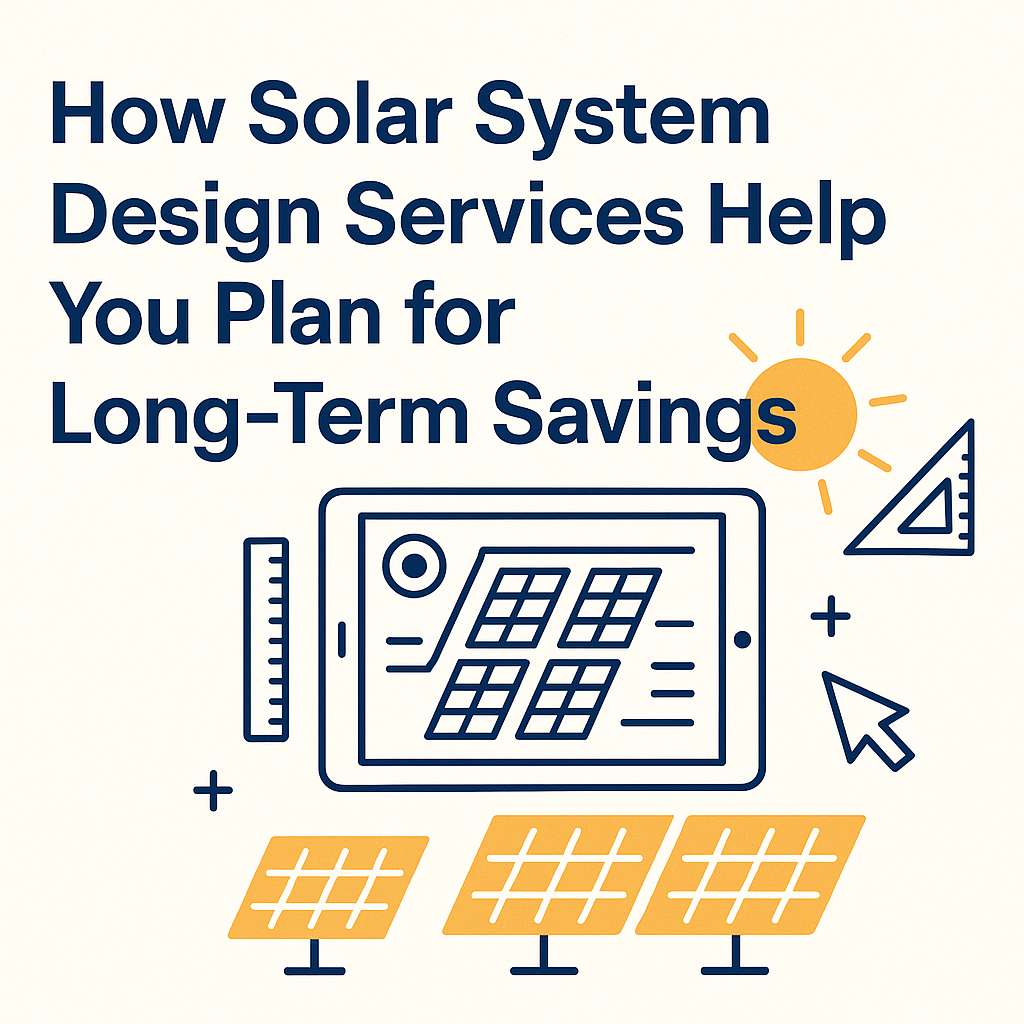 How Solar System Design Services Help You Plan for Long-Term Savings