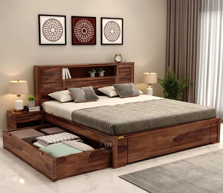 Crafted for Comfort: Explore Wooden Street’s Modern King Size Bed Collections