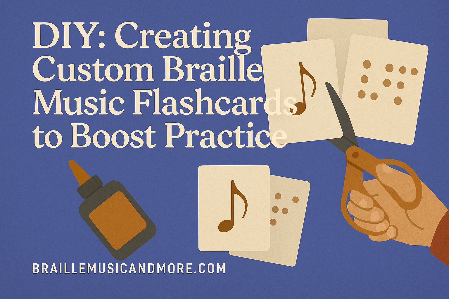 DIY: Creating Custom Braille Music Flashcards to Boost Practice