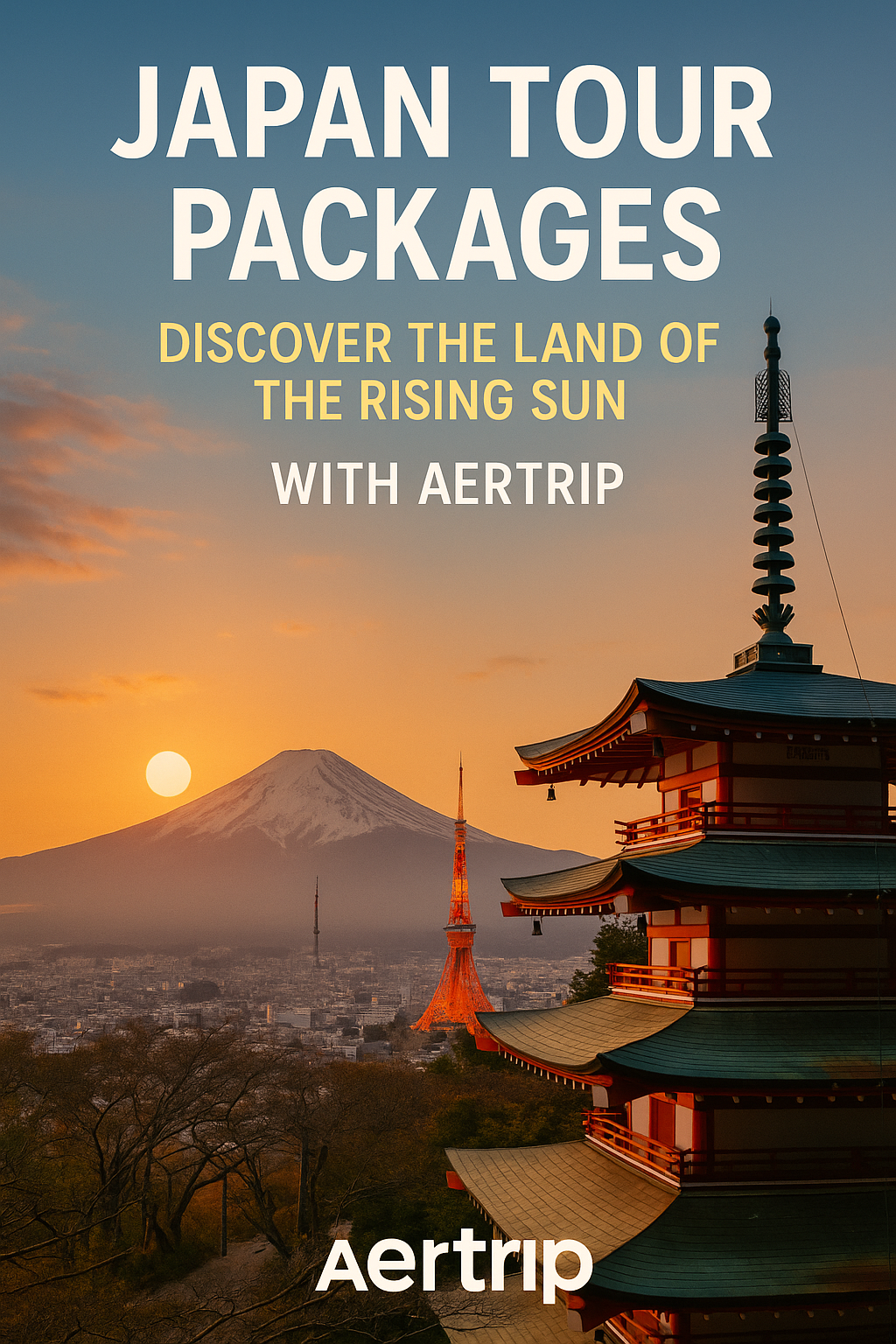 Japan Tour Packages – Discover the Land of the Rising Sun with Aertrip