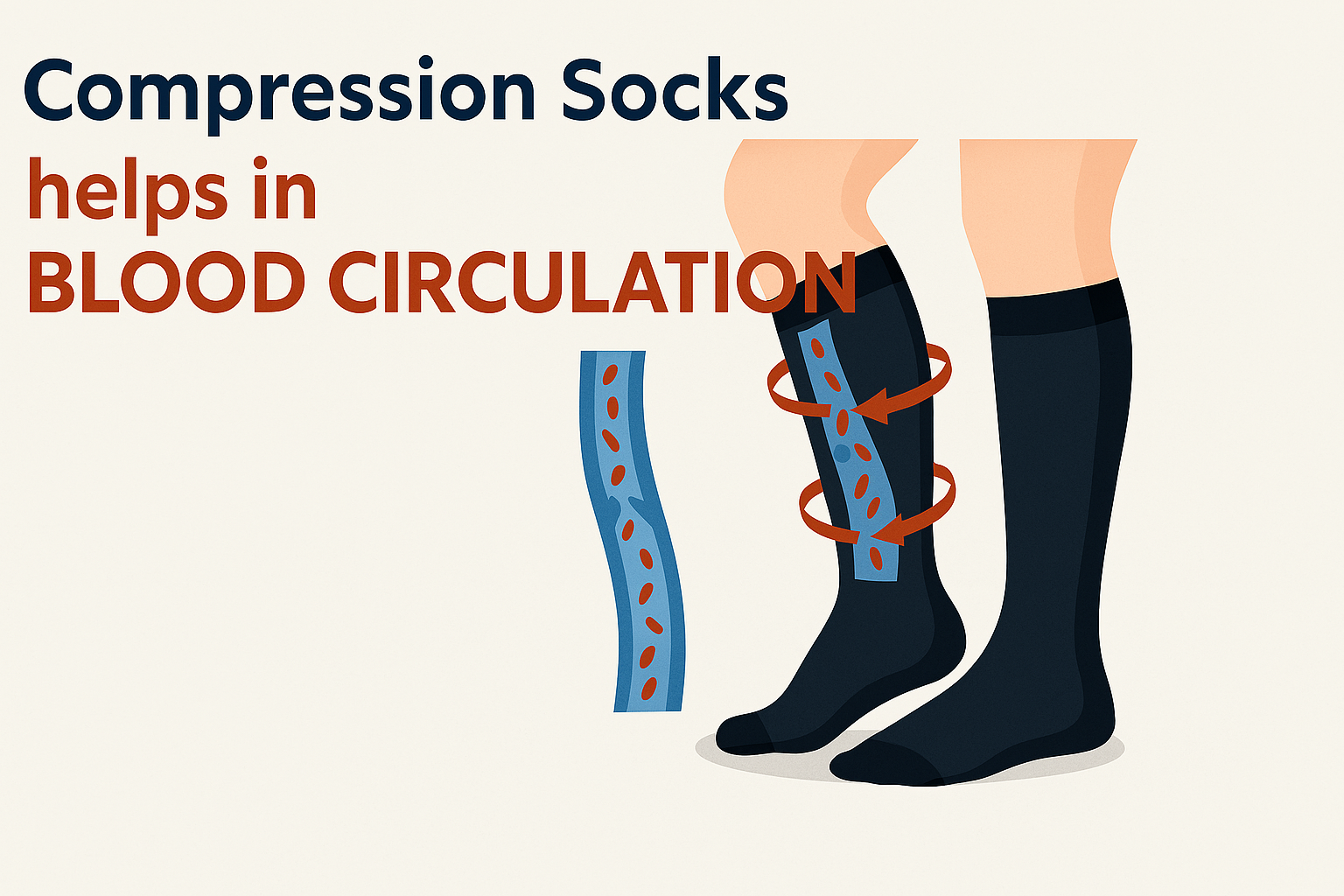 How Compression Socks Help in Blood Circulation