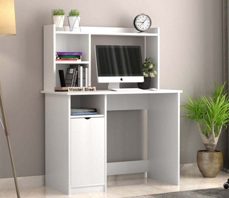 Study Tables with Built-In Bookshelves: Storage Meets Study in Style
