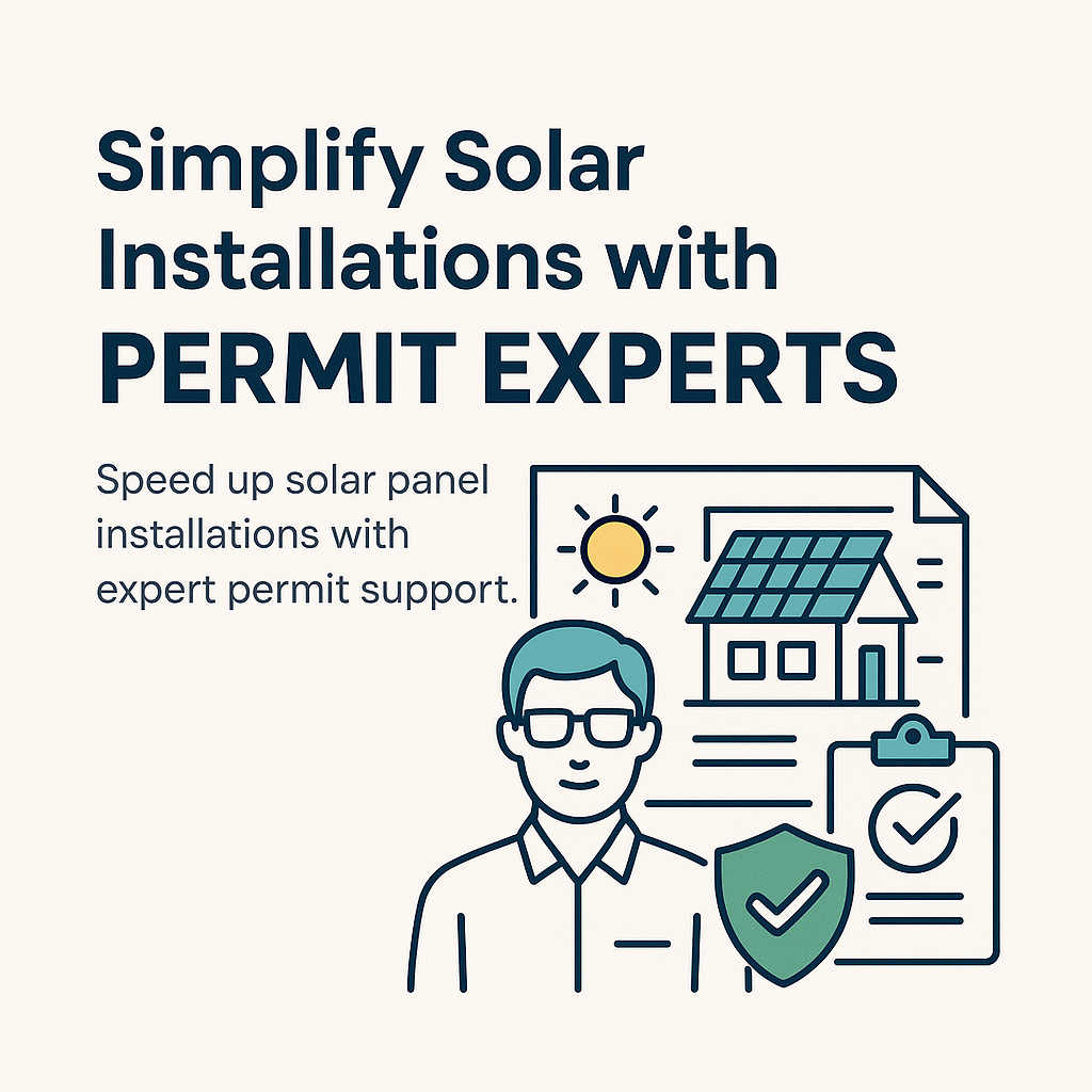 How a Solar Permit Design Company Simplifies the Installation Process