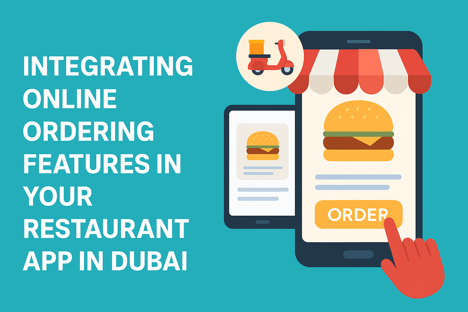 Integrating Online Ordering Features in Your Restaurant App in Dubai