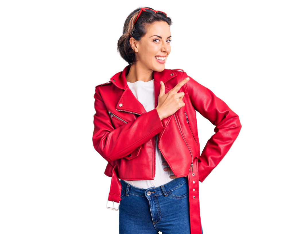 Red Leather Jacket Style Tips & Outfit Ideas for Every Season