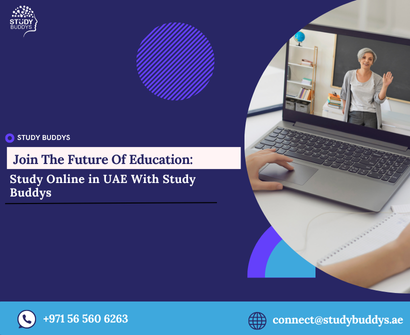 Join The Future Of Education: Study Online in UAE With Study Buddys