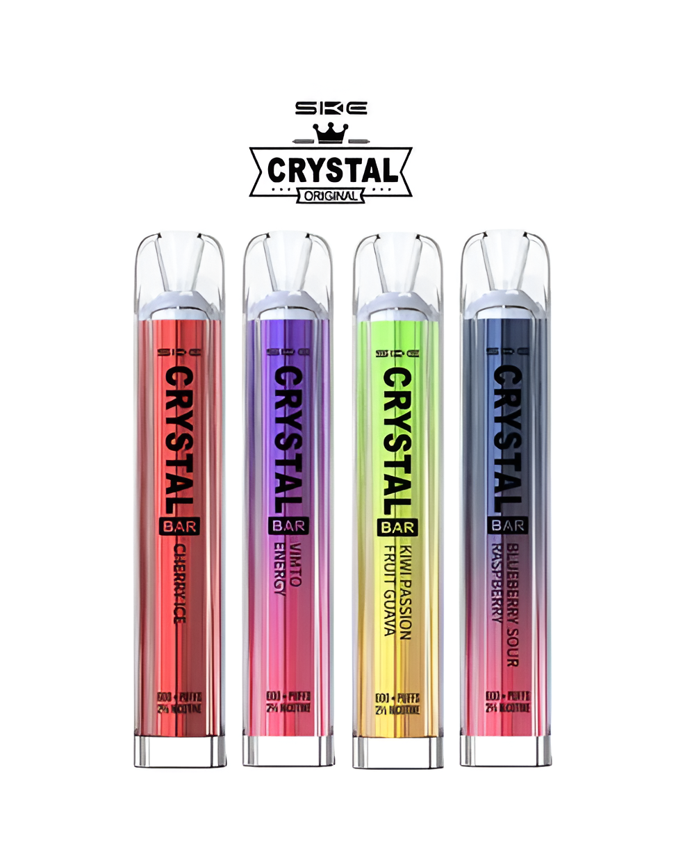 SKE Crystal Bar 600 Box of 10 | Premium Disposable Vape Collection