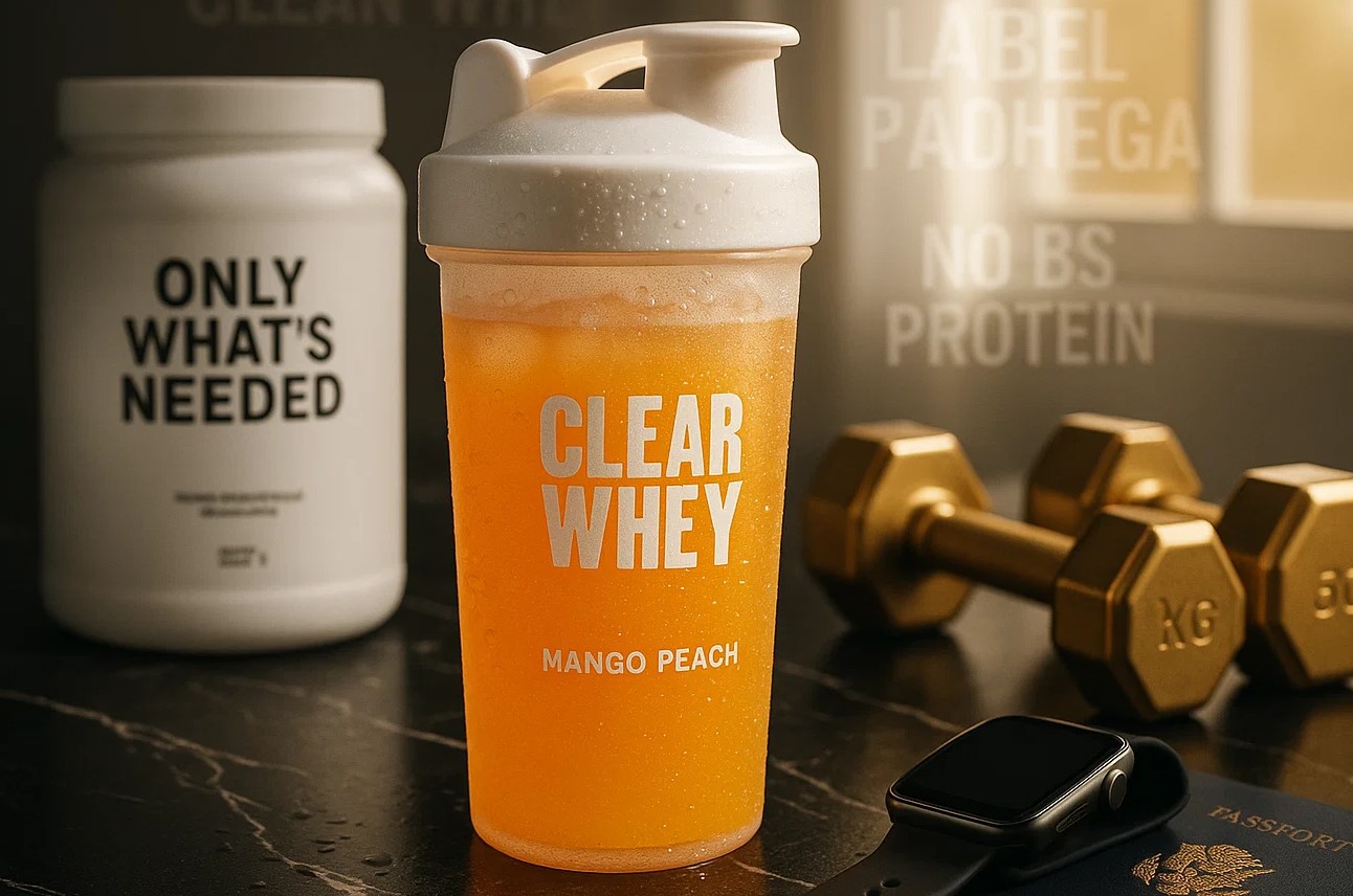Clear Whey Protein: The Future of Fitness Fuel for a Cleaner India