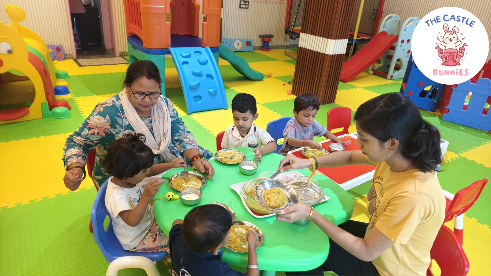 Best Pre School at YEIDA City From The Castle Bunnies – The beginning of your child’s bright future