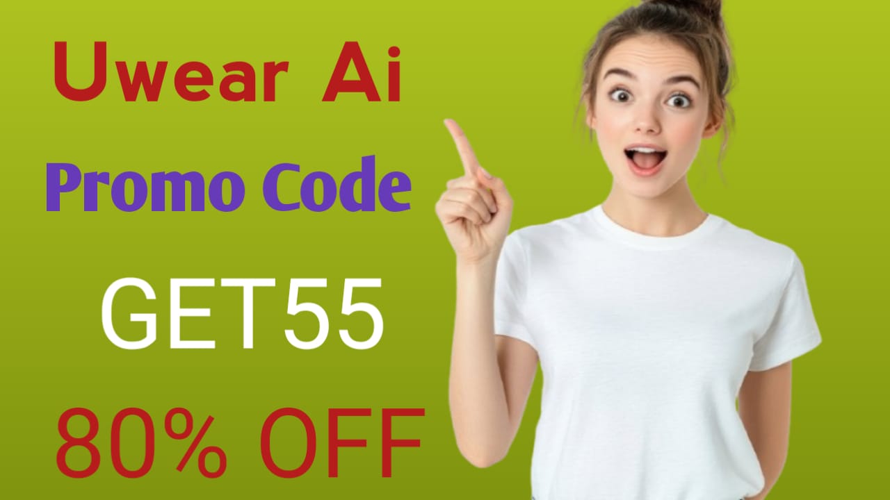 Uwear AI Promo Code:- GET55 - To Get Exclusive 80% OFF