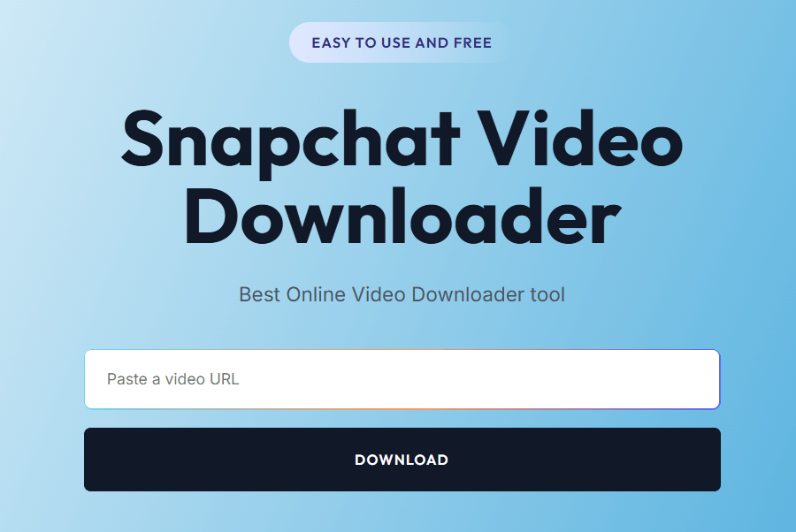 Best Snapchat Video Downloader: Why SocialMediaVideoDownloader.com is the Top Choice