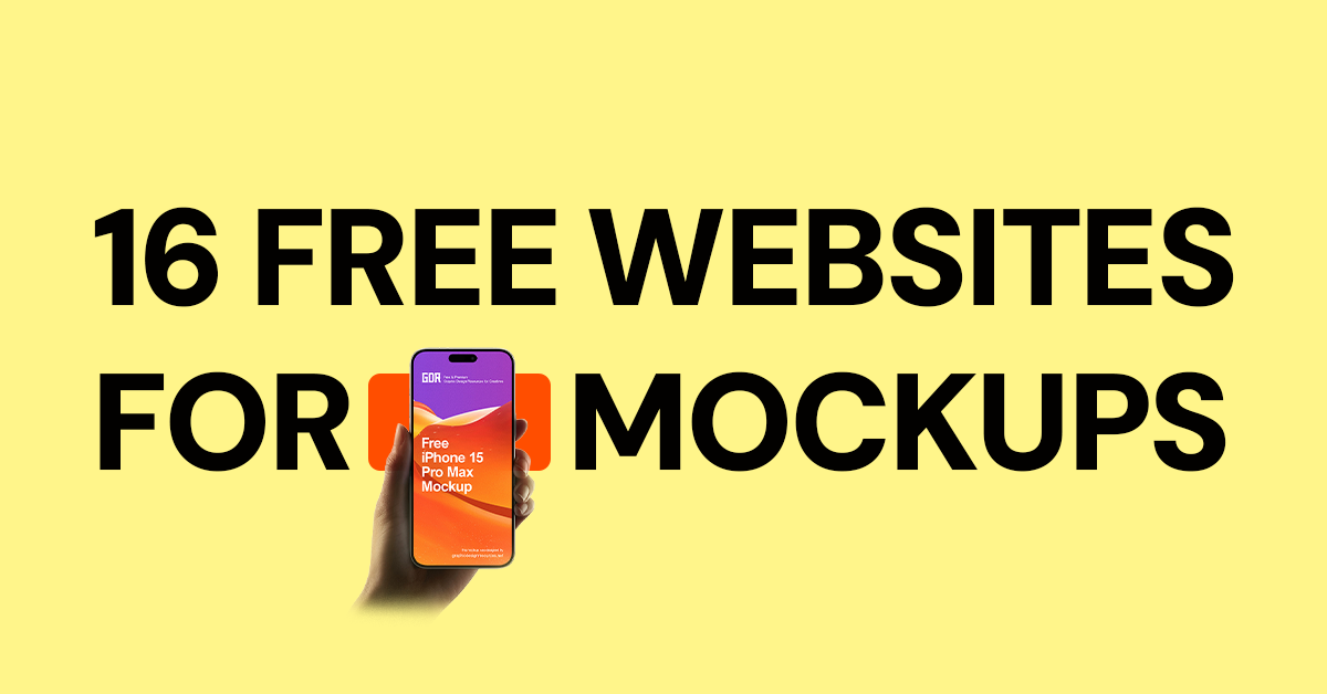Best Free Mockup Websites for Designers 2025: 16 Sites Tested & Ranked