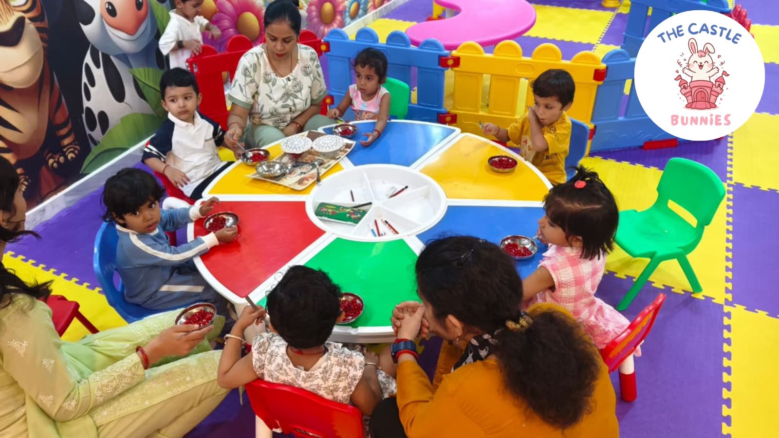 Best Daycare in Gaur Yamuna City From The Castle Bunnies