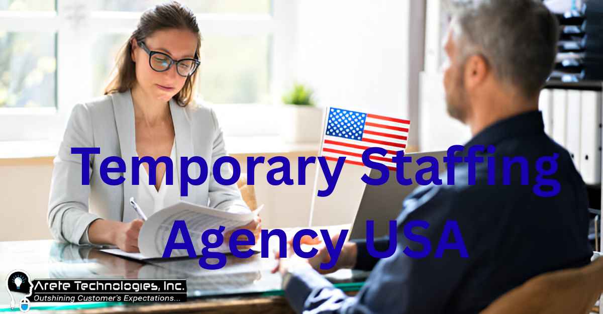 Temporary staffing agency USA - Arete Technologies