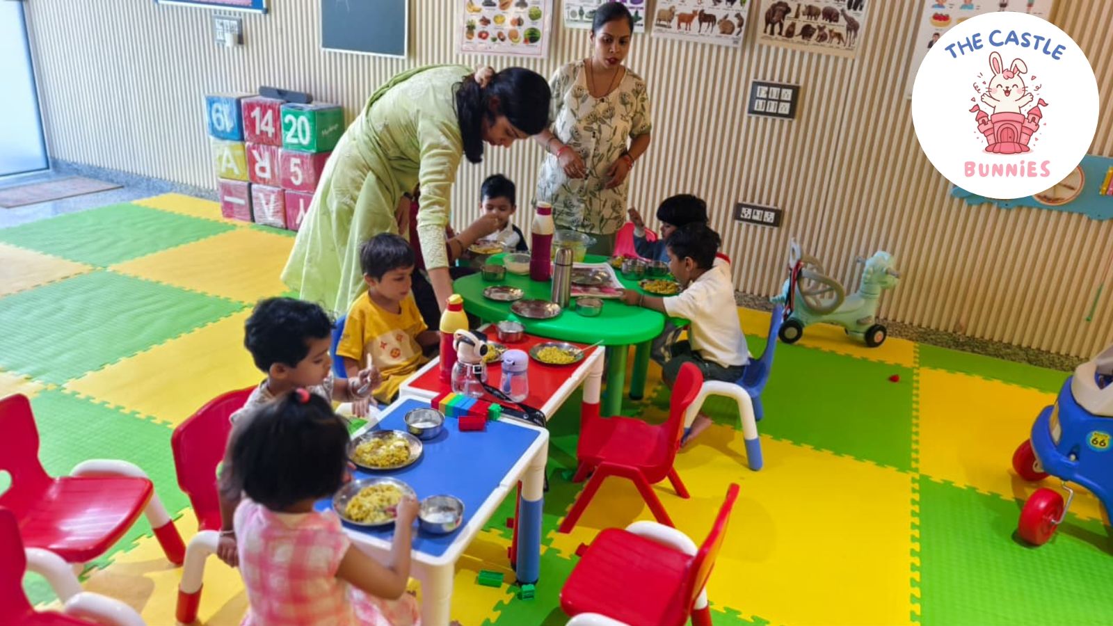 Best Playschool and Top Preschool in Noida From The Castle Bunnies