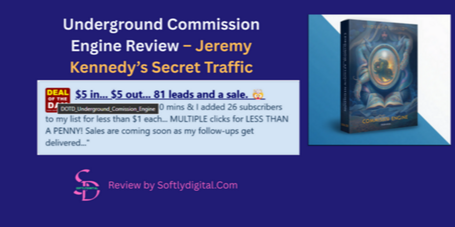 Underground Commission Engine Review – Jeremy Kennedy’s Secret Traffic