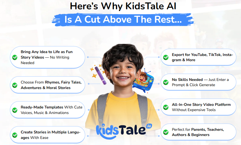 KidsTale AI Review 2025: Tap into YouTube’s Kids Goldmine