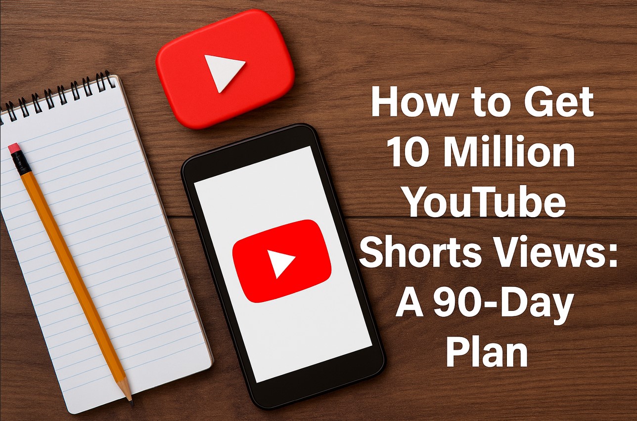 How to Get 10 Million YouTube Shorts Views: A 90-Day Plan