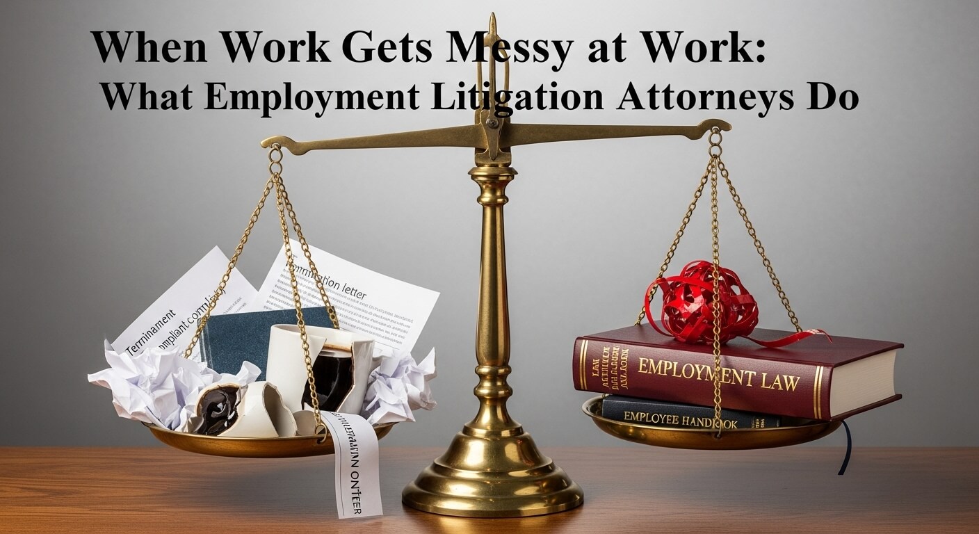 When Work Gets Messy at Work: What Employment Litigation Attorneys Do
