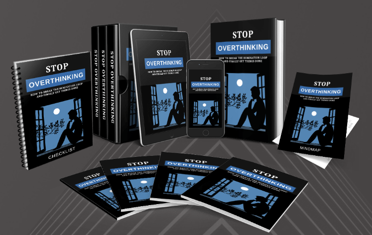 Stop Overthinking PLR Bundle: Your Ready-to-Sell Self-Help System