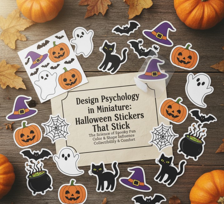 Design Psychology in Miniature: Halloween Stickers That Stick