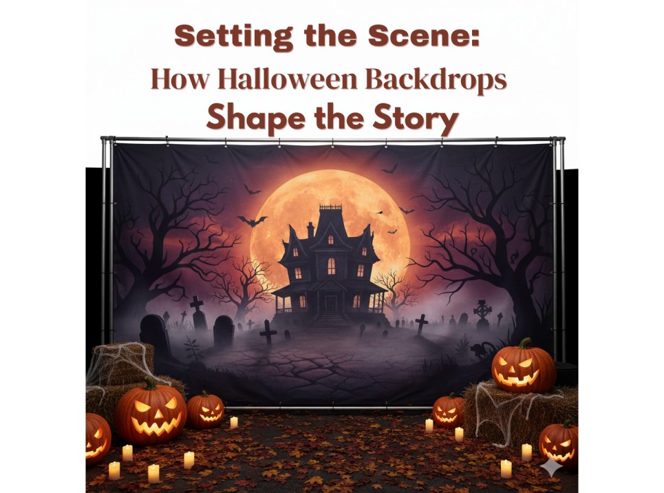 Setting the Scene: How Halloween Backdrops Shape the Story