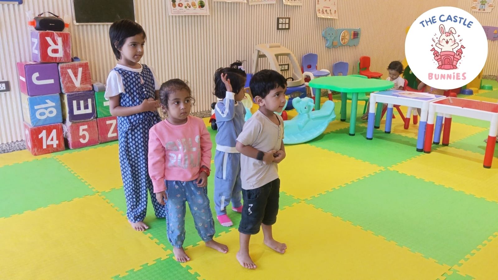 Best Preschool at Gaur Yamuna City From The Castle Bunnies