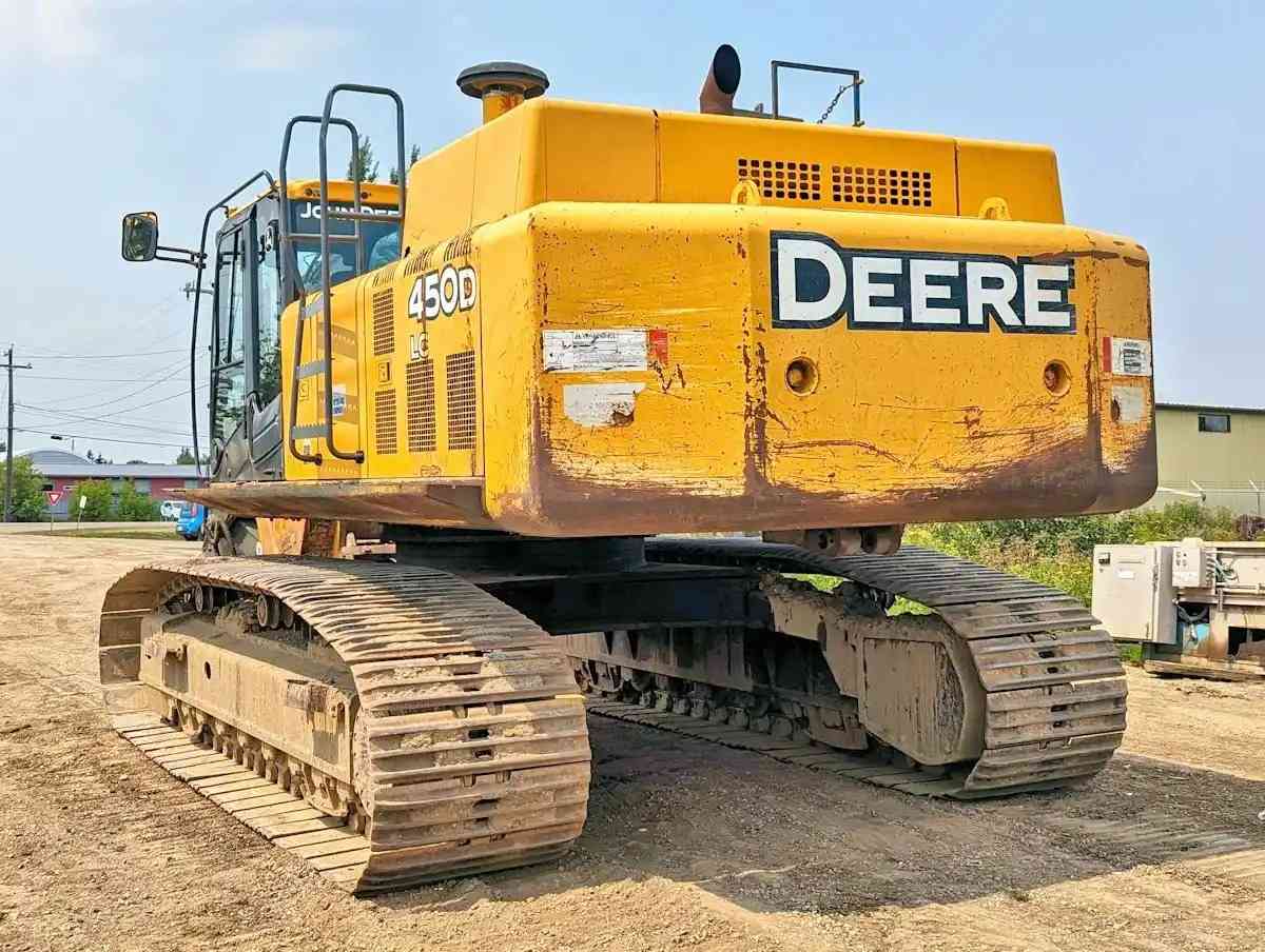 John Deere 450D LC Warning Lights Service Manual