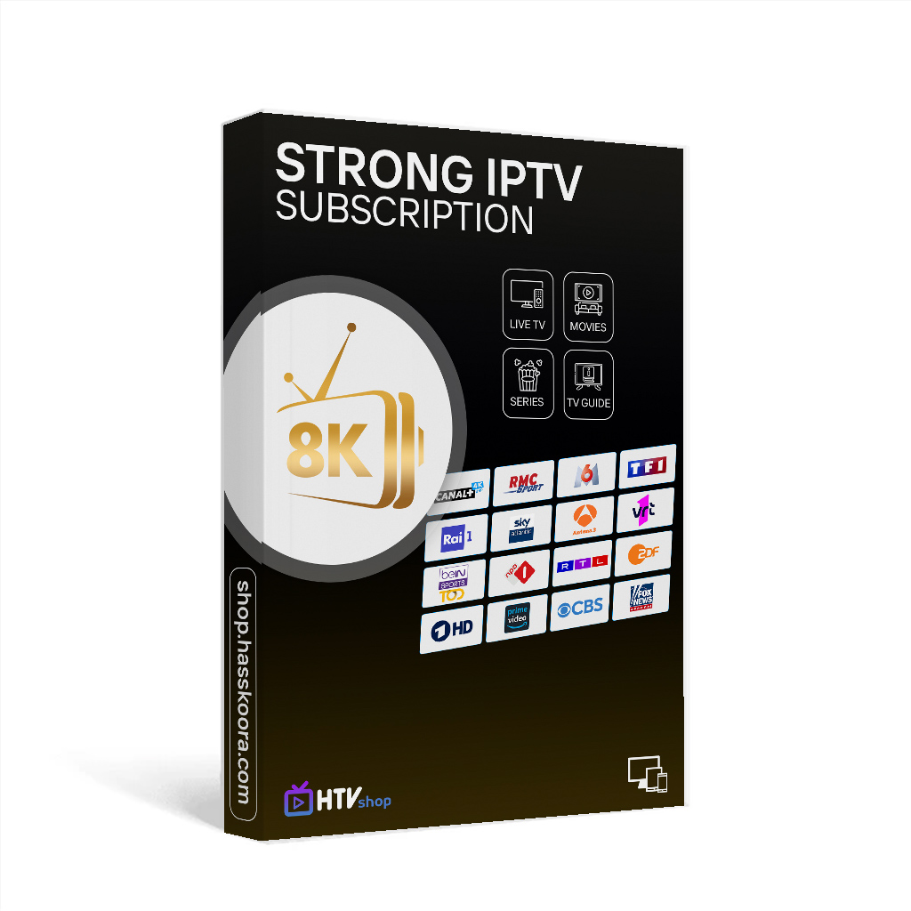Strong8K Official App – 8K Player VIP and the Best IPTV Players for Firestick & Android