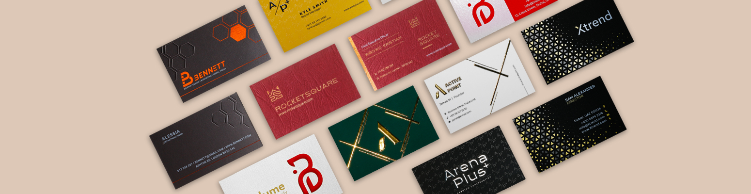 Business Cards in Dubai: Why Custom Designs Make a Lasting Impression