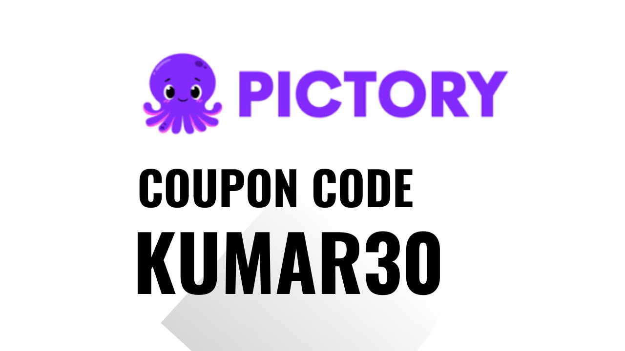 Pictory Coupon Code KUMAR30 | For All User