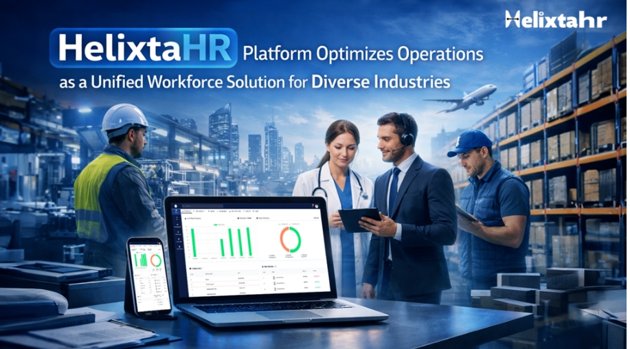HelixtaHR Platform Optimizes Operations as a Unified Workforce Solution for Diverse Industries
