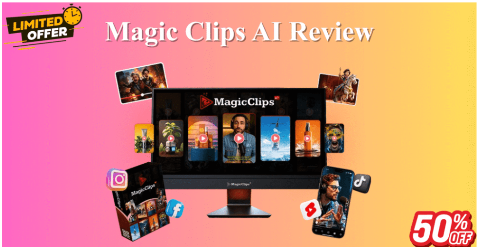  Magic Clips AI Review 2026 : Create Viral Videos In 60 Seconds!