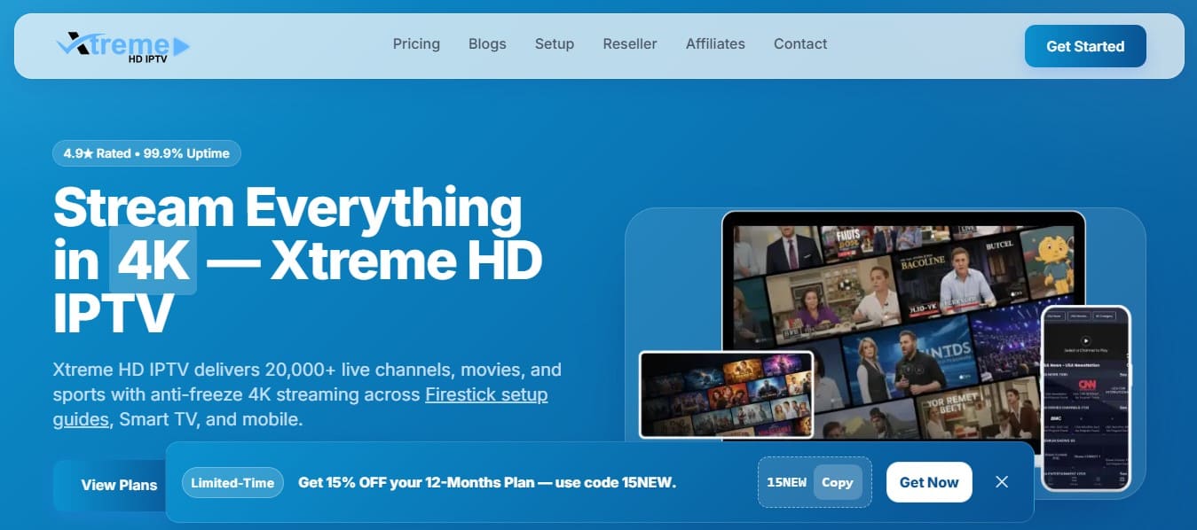 Xtreme HDz IPTV Review 2026 &ndash; Channels, Price & Features