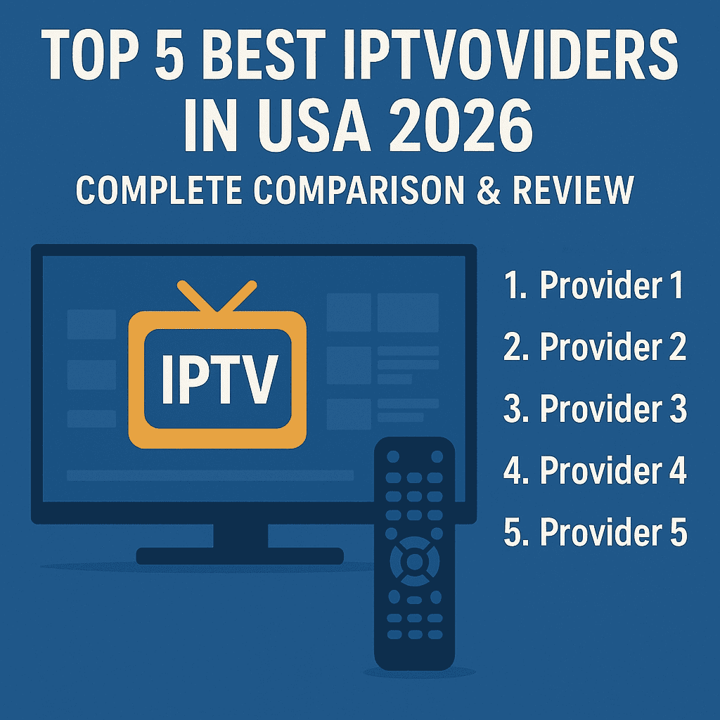 Top 5 Best IPTV Providers in USA 2026: Complete Comparison & Review