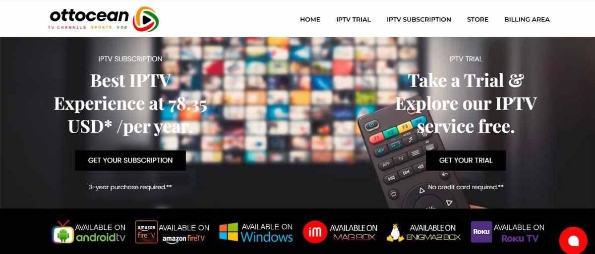 Ottocean IPTV Review 2026 &ndash; Pricing, Features & Verdict