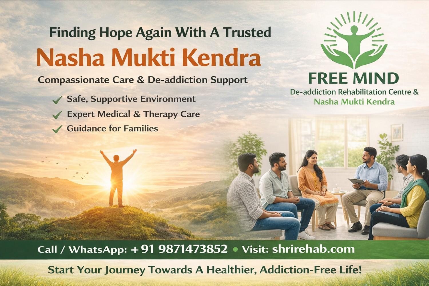 Finding Hope Again With A Trusted Nasha Mukti Kendra