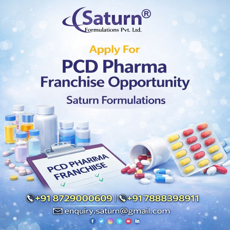 PCD Pharma Franchise Opportunity &ndash; Grow Your Business with Saturn Formulations