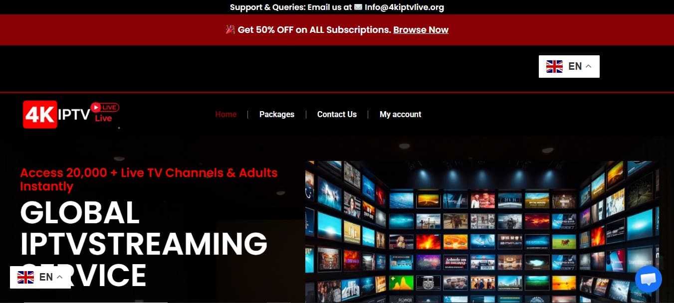 4k IPTV Live Review: Channels, Features, Pricing & More