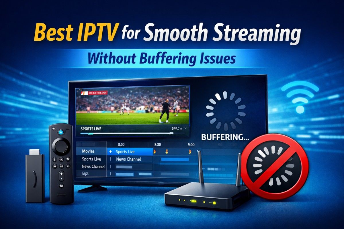 Best IPTV for Smooth Streaming Without Buffering Issues