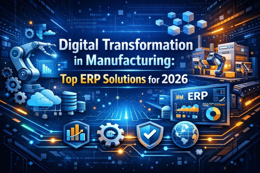 Digital Transformation in Manufacturing: Top ERP Solutions for 2026