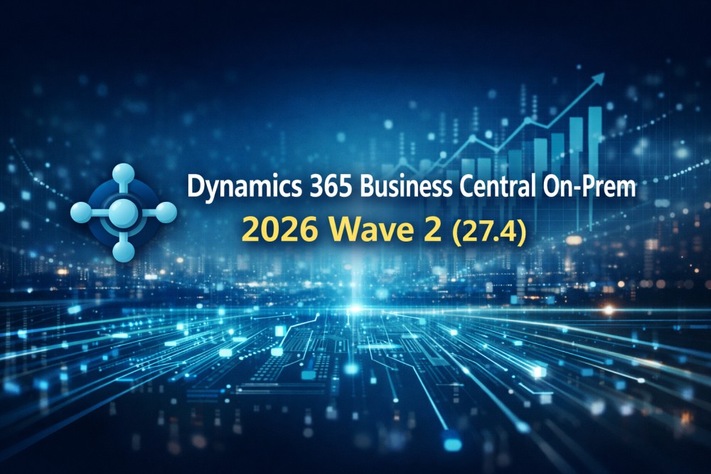 Dynamics 365 Business Central On-Prem 2026 Wave 2 (27.4)