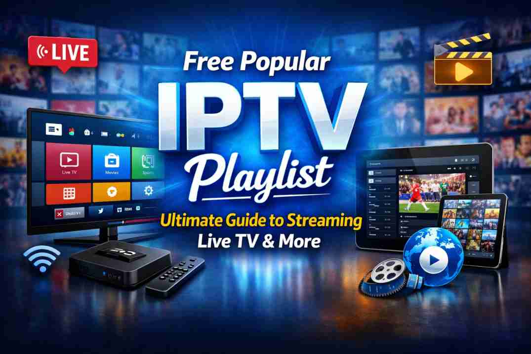 Free Popular IPTV Playlist &ndash; Ultimate Guide & Review